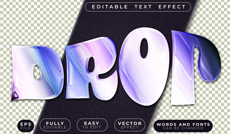 Vector drop drip splash es un archivo de texto vectorial totalmente editable