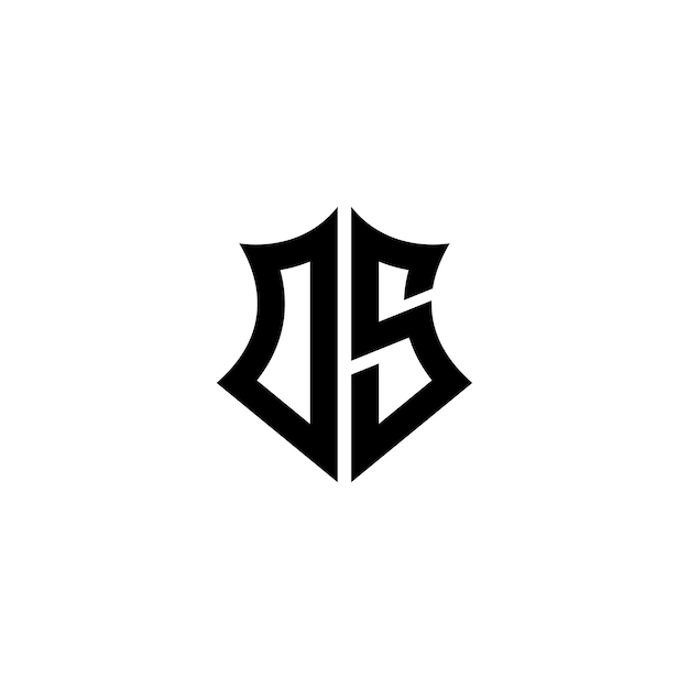 DS monograma logotipo diseño carta texto nombre símbolo monocromo logotipo alfabeto carácter simple logotipo