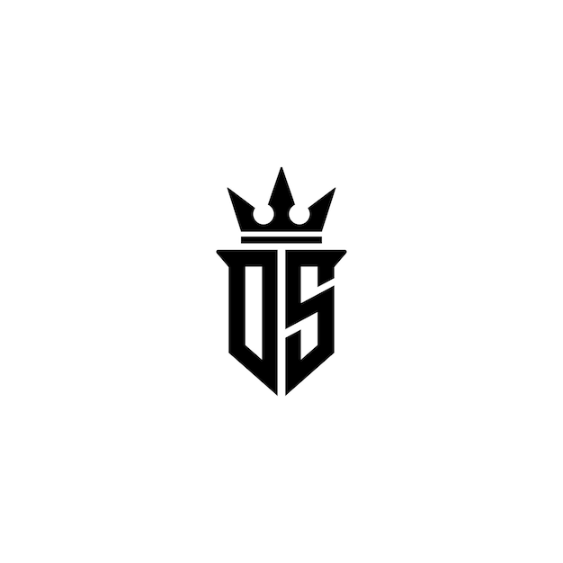 DS monograma logotipo diseño carta texto nombre símbolo monocromo logotipo alfabeto carácter simple logotipo