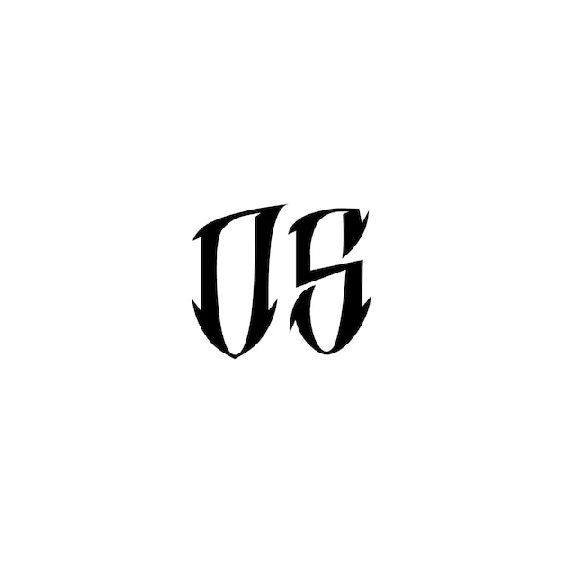 DS monograma logotipo diseño carta texto nombre símbolo monocromo logotipo alfabeto carácter simple logotipo