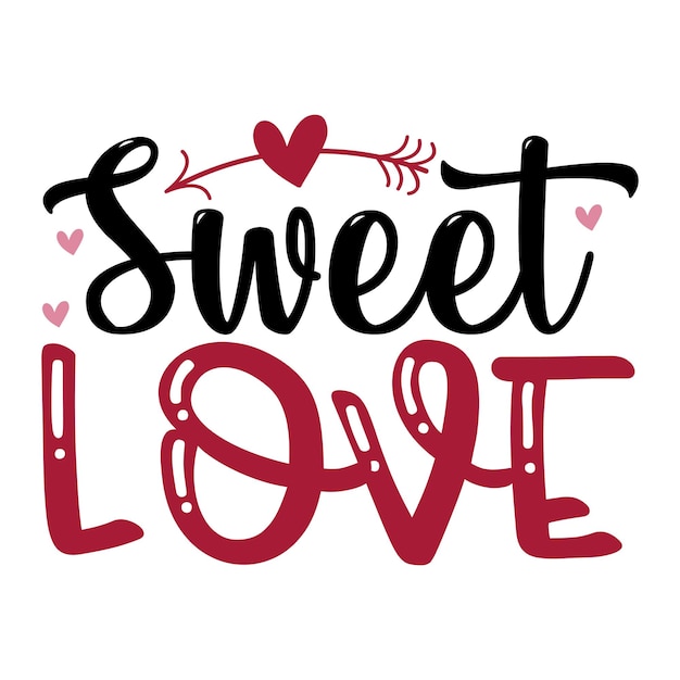 Vector dulce amor svg