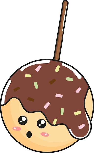 Dulce dango al estilo kawaii