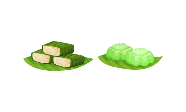 Dulces árabes con el famoso conjunto vectorial Rahat Lakoum