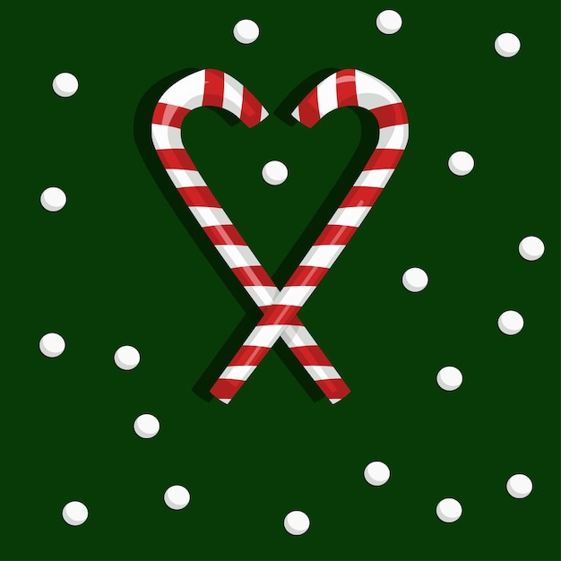 Dulces navideños de caramelo Postre dulce para Navidad