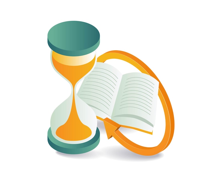 Vector duración en la lectura de un libro de los estudiantes