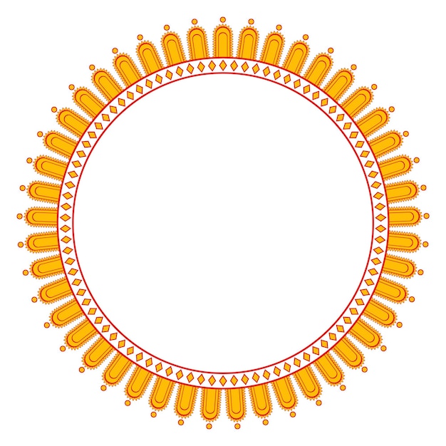 Durga Puja Frame de la frontera de Durga puja Durga pujas de fondo Promoción para el festival de la oferta de durga puja