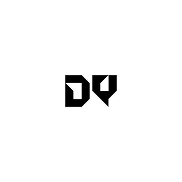DV monograma logotipo diseño carta texto nombre símbolo monocromo logotipo alfabeto carácter simple logotipo
