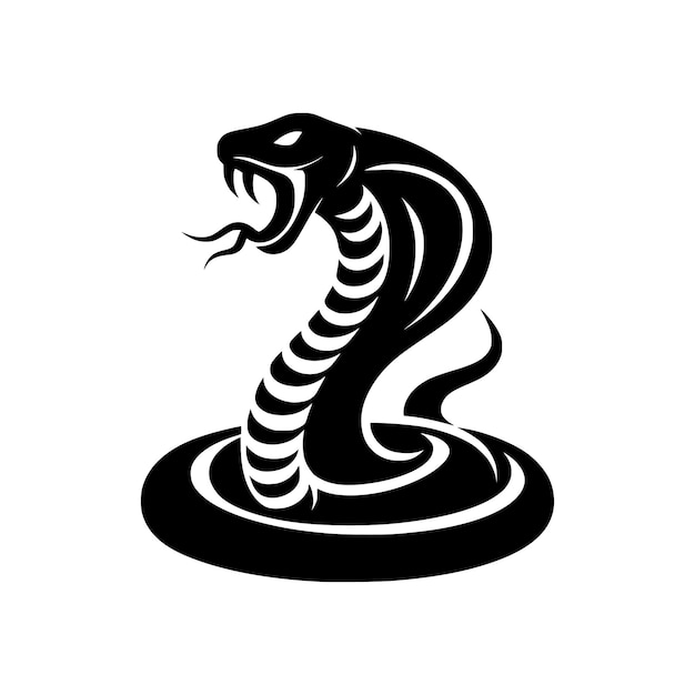 Dynamic Elegance King Cobra Logo Ideal para empresas de negocios, deportes y juegos.