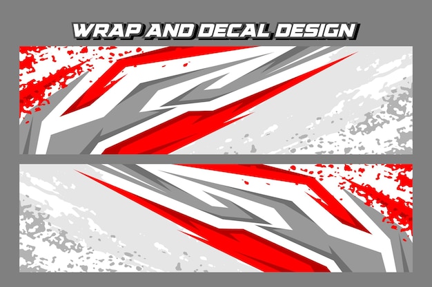 Dynamic Racing Wrap and Decal Design