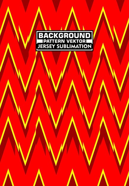 Dynamic Zigzag Jersey Sublimation Pattern