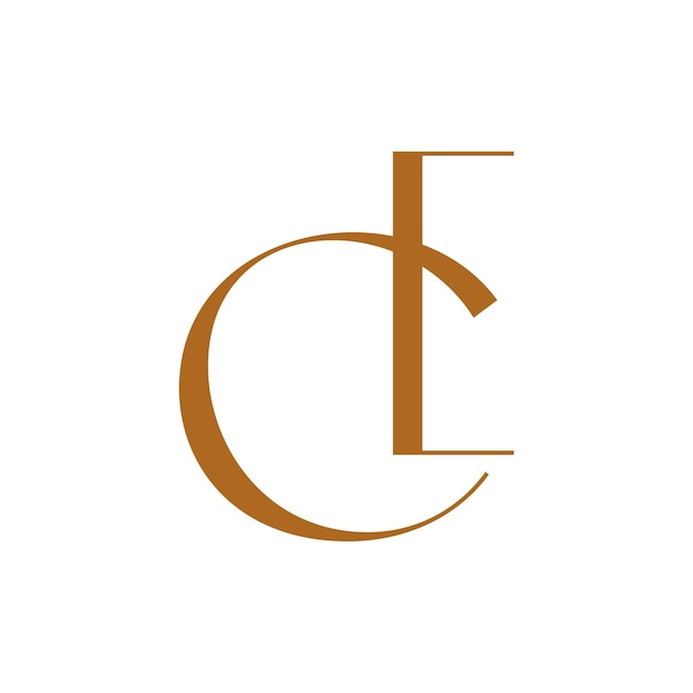 E y C vector icono iniciales diseño EC o CE logo símbolo