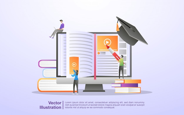 E Learning y curso en línea