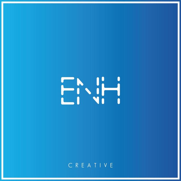 E Vector premium último diseño de logotipo Diseño creativo de logotipo Ilustración vectorial Logotipo mínimo Monograma