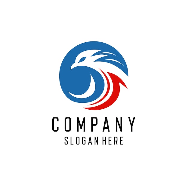 Eagle Bird Logo Plantilla vector icono logotipo diseño inspiración