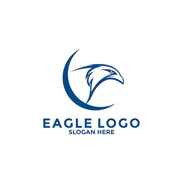 Eagle Bird Logo Vector Plantilla Eagle Logo Icon Business Logo Concept