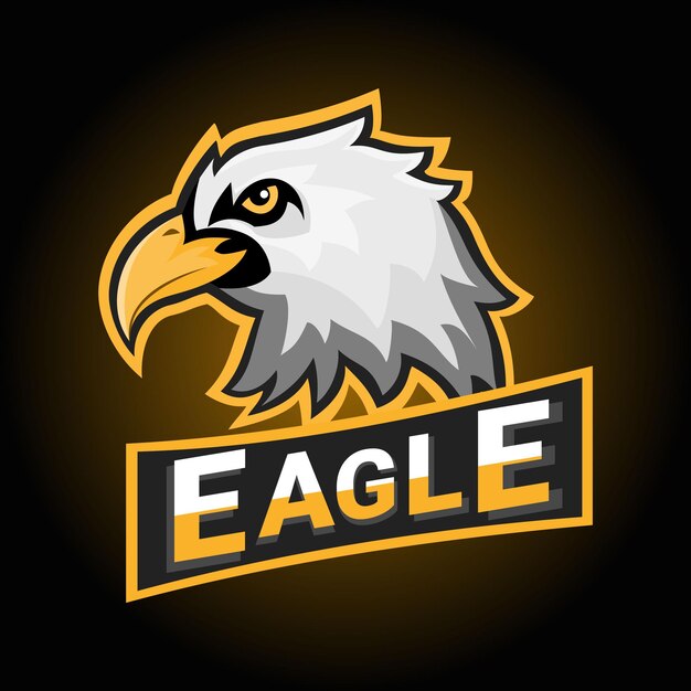 Eagle gaming logo team gamer eagle logo esport eagle character creative logo mascota