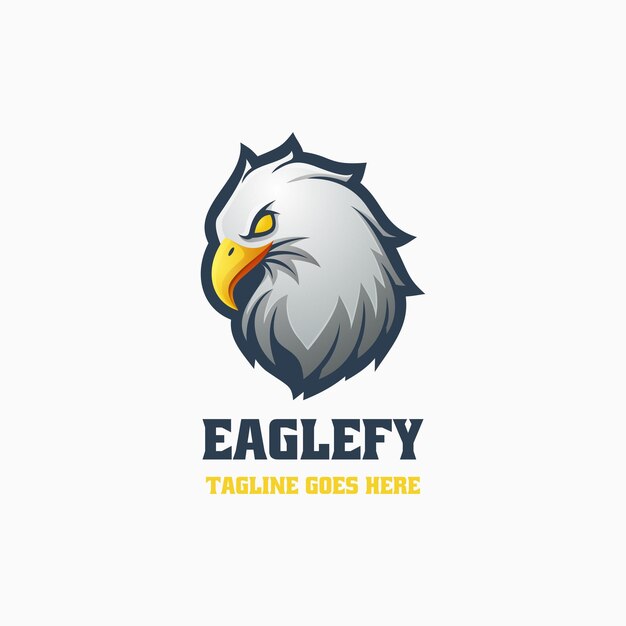 Eaglefy Gradient Colorful Logo
