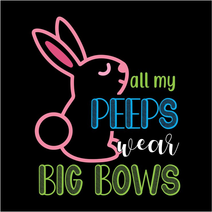 Vector easter quotes svg design