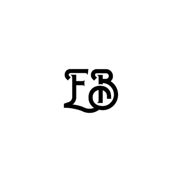 EB monograma logotipo diseño carta texto nombre símbolo monocromo logotipo alfabeto carácter simple logotipo