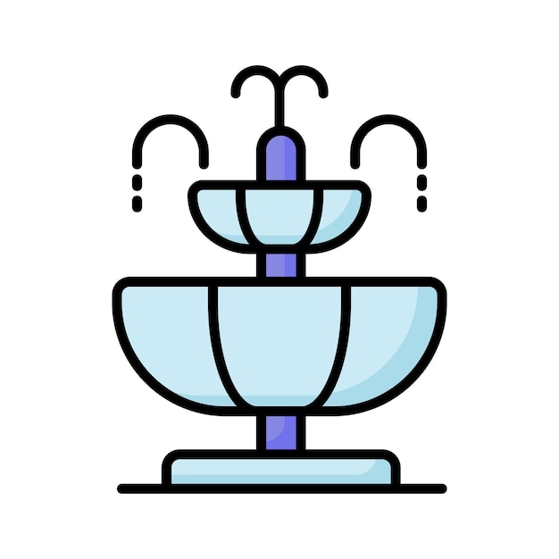 Echa un vistazo a este increíble icono de fuente en estilo moderno decoración de manantial de agua de jardín