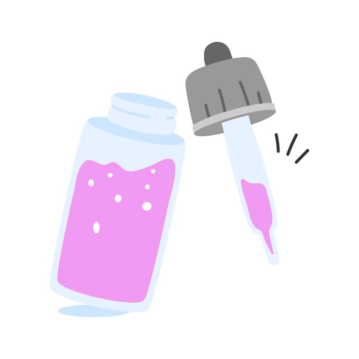 Vector echa un vistazo a este increíble icono de suero en el estilo de moda