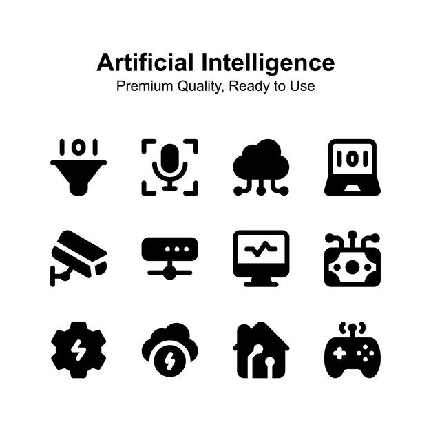 Echa un vistazo a los increíbles iconos de inteligencia artificial