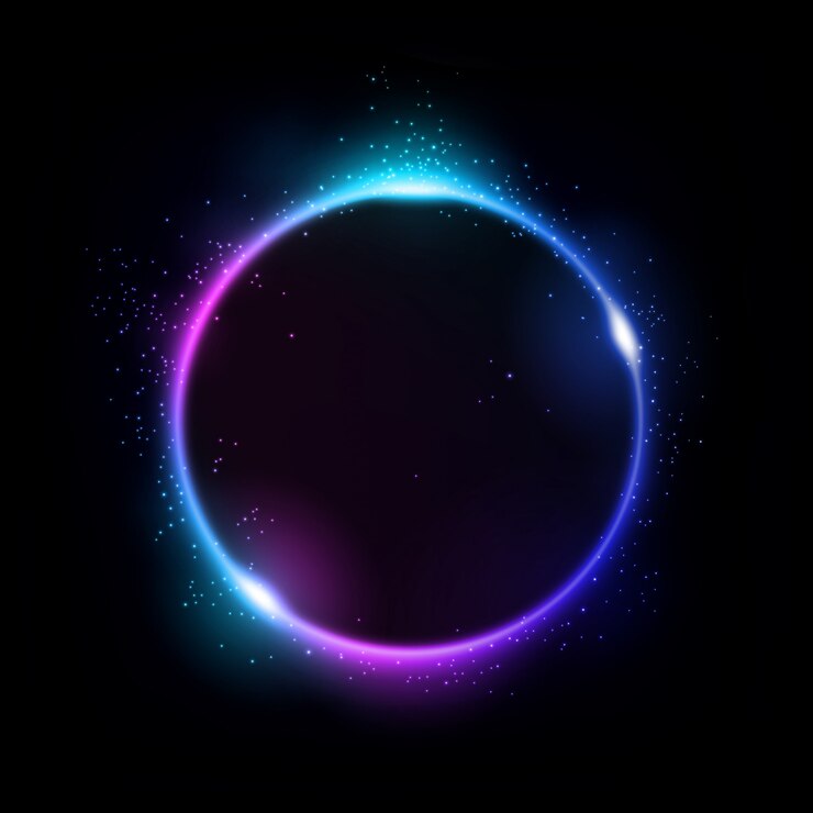Vector eclipse multicolor abstracto