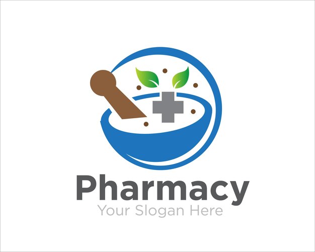 eco pharmacy logo designs for medical logo