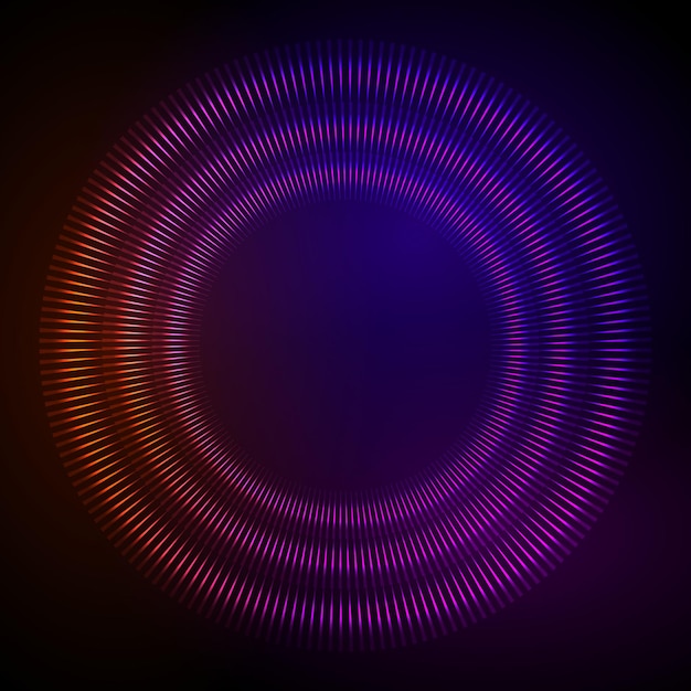 Ecualizador de música en color Ondas de sonido fondo púrpura abstracto para diferentes eventos alegres Ilustración vectorial eps 10 se puede utilizar plantilla de presentación folleto diseño página portada revista moskup