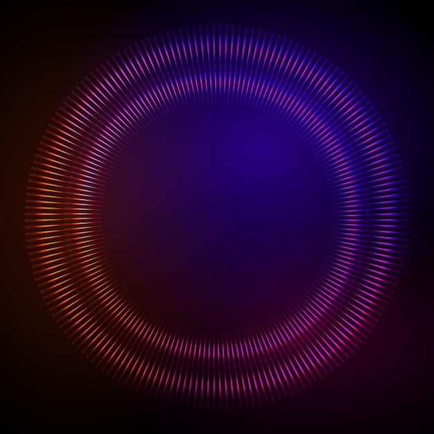 Ecualizador de música en color Ondas de sonido fondo púrpura abstracto para diferentes eventos alegres Ilustración vectorial eps 10 se puede utilizar plantilla de presentación folleto diseño página portada revista moskup