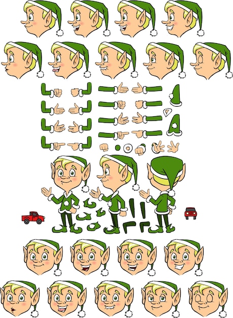 Vector edgar elf