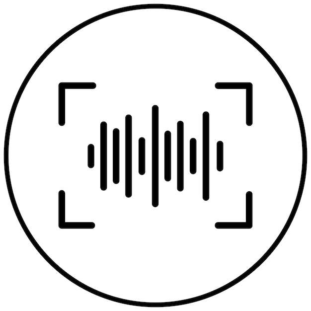 Edición de audio Ilustración vectorial
