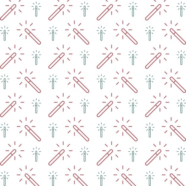 Edición de fotos magnífico fondo de ilustración vectorial de patrón repetitivo multicolor de moda
