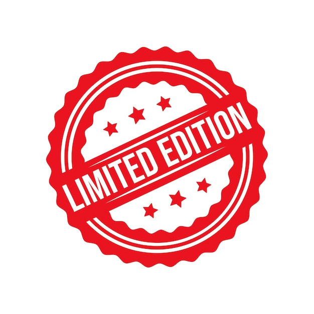 Edición limitada Timbre de goma Diseño Ilustración artística