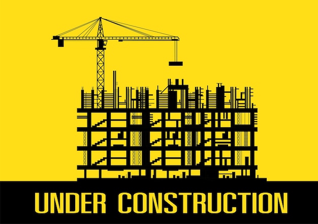 Edificio en sitio de construcción