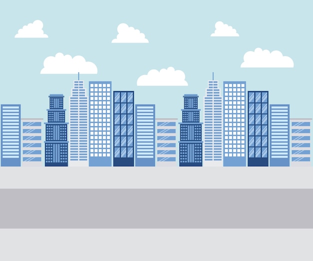 edificios de parques y ciudades
