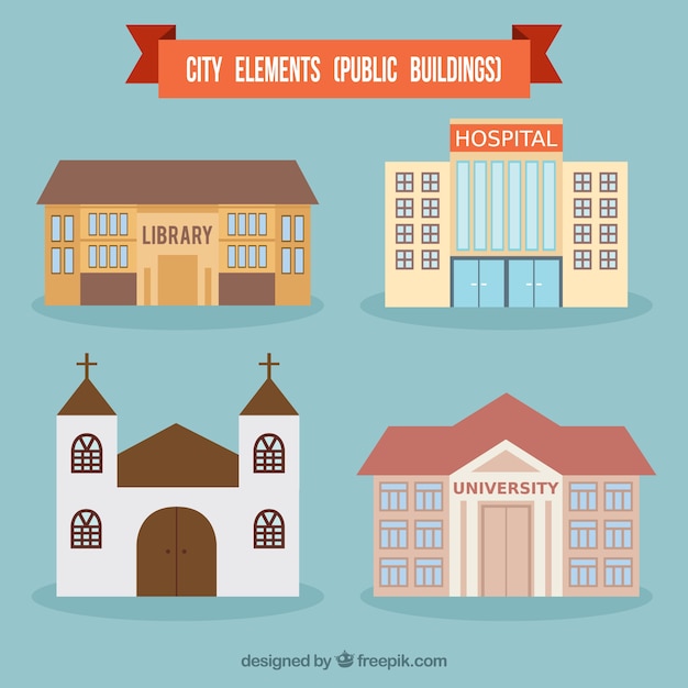 Edificios públicos de ciudad