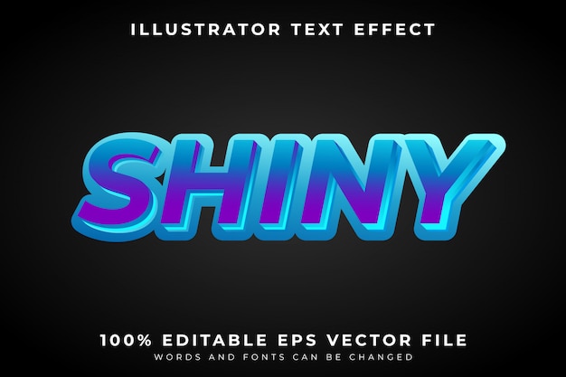 Editable text effect premium