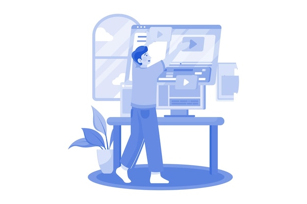 El editor de video es la edición de videos en la computadora