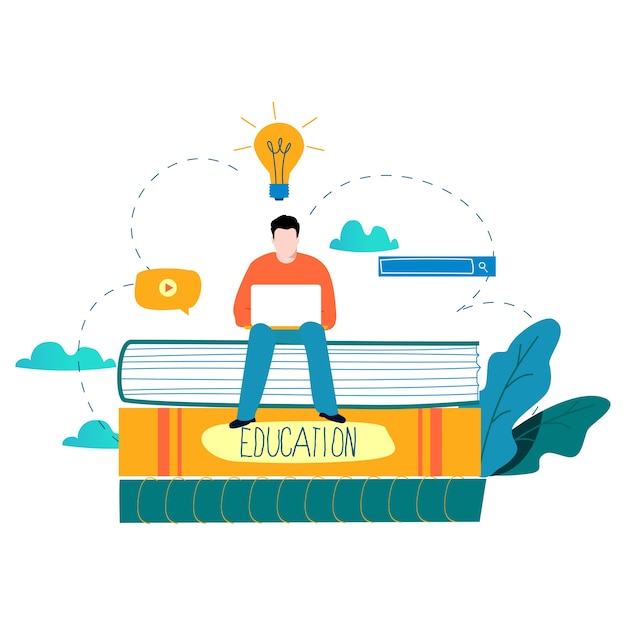 Educación, cursos de formación online, educación a distancia.
