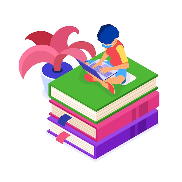 Educación a distancia en línea desde casa