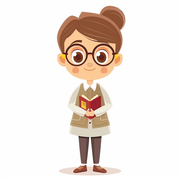 educación escolar maestro niños clase conocimiento estudiante vector ilustración enseñanza pos