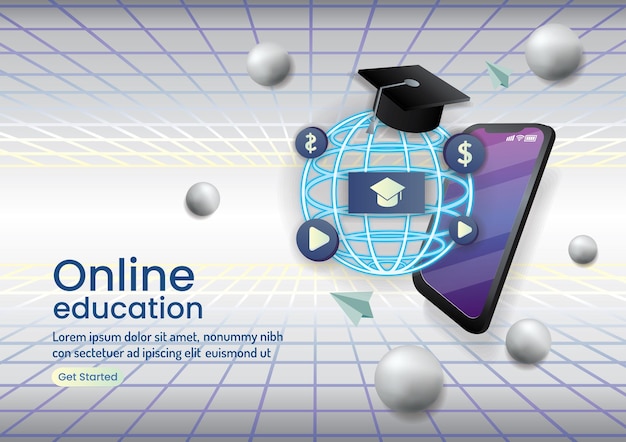 educación en línea diseño de sitios web en línea