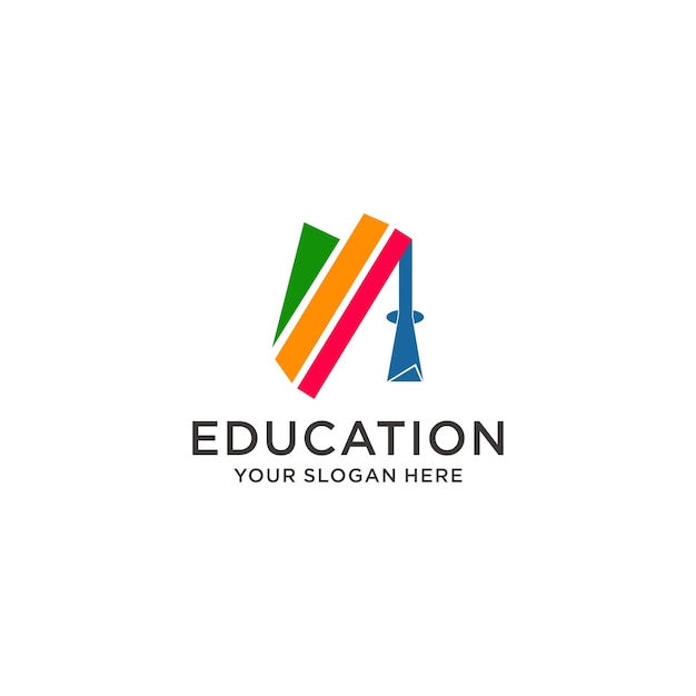 Educación logo icono vector de la imagen