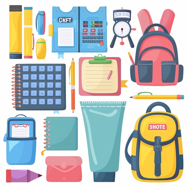 educación vectorial escuela estudio diseño estudiante libro ilustración icono concepto fondo pe