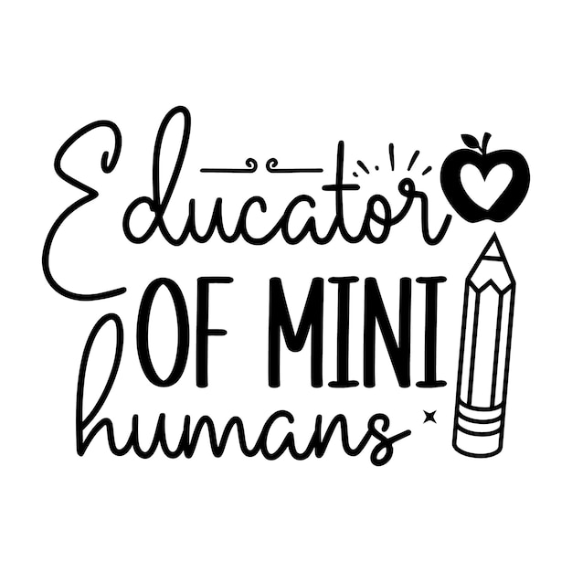 Educadora de mini humanos