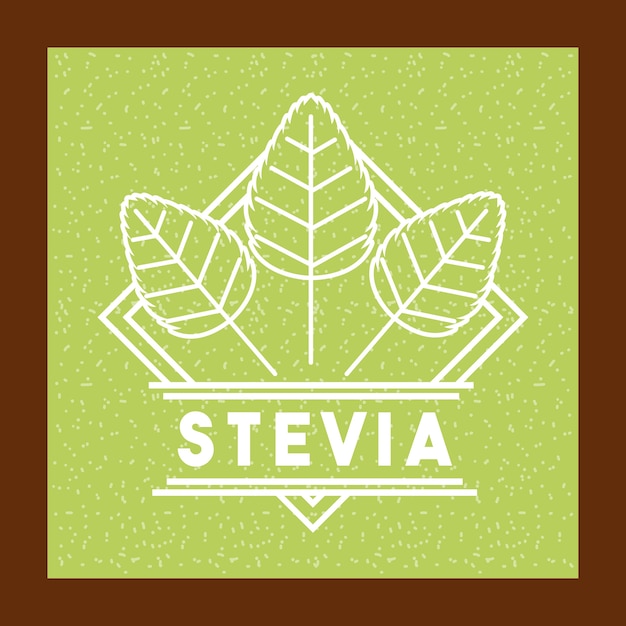 Edulcorante natural de stevia