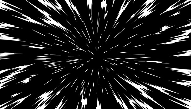 efecto de acción de velocidad cómico abstracto 06
