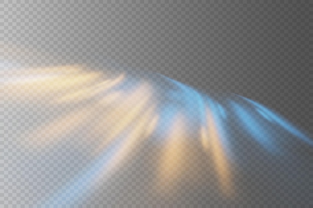 Efecto de alta velocidad Fondo brillante y brillante Vórtice brillante y deslumbramiento de líneas