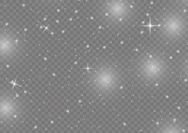 Efecto de desenfoque de brillo de luz abstracto sobre fondo gris transparente. Foco de destello de lente vectorial
